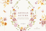 Artisan Autumn - Watercolor Art, a Decorative Illustration by ArtMaslyana (Thumbnail 1 of 17)