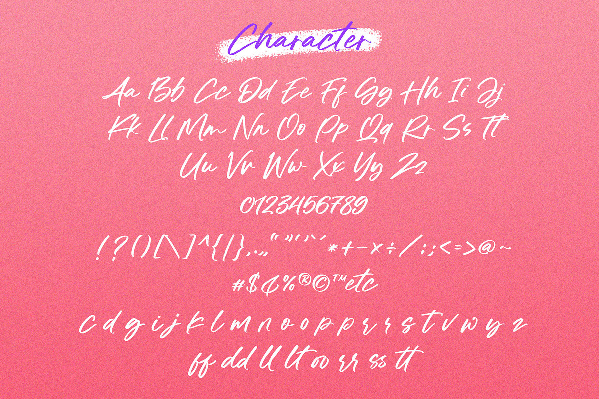 Ventalince - Handwritten Brush Font, a Handwritten Font by Myn Type (Photo 13 of 15)