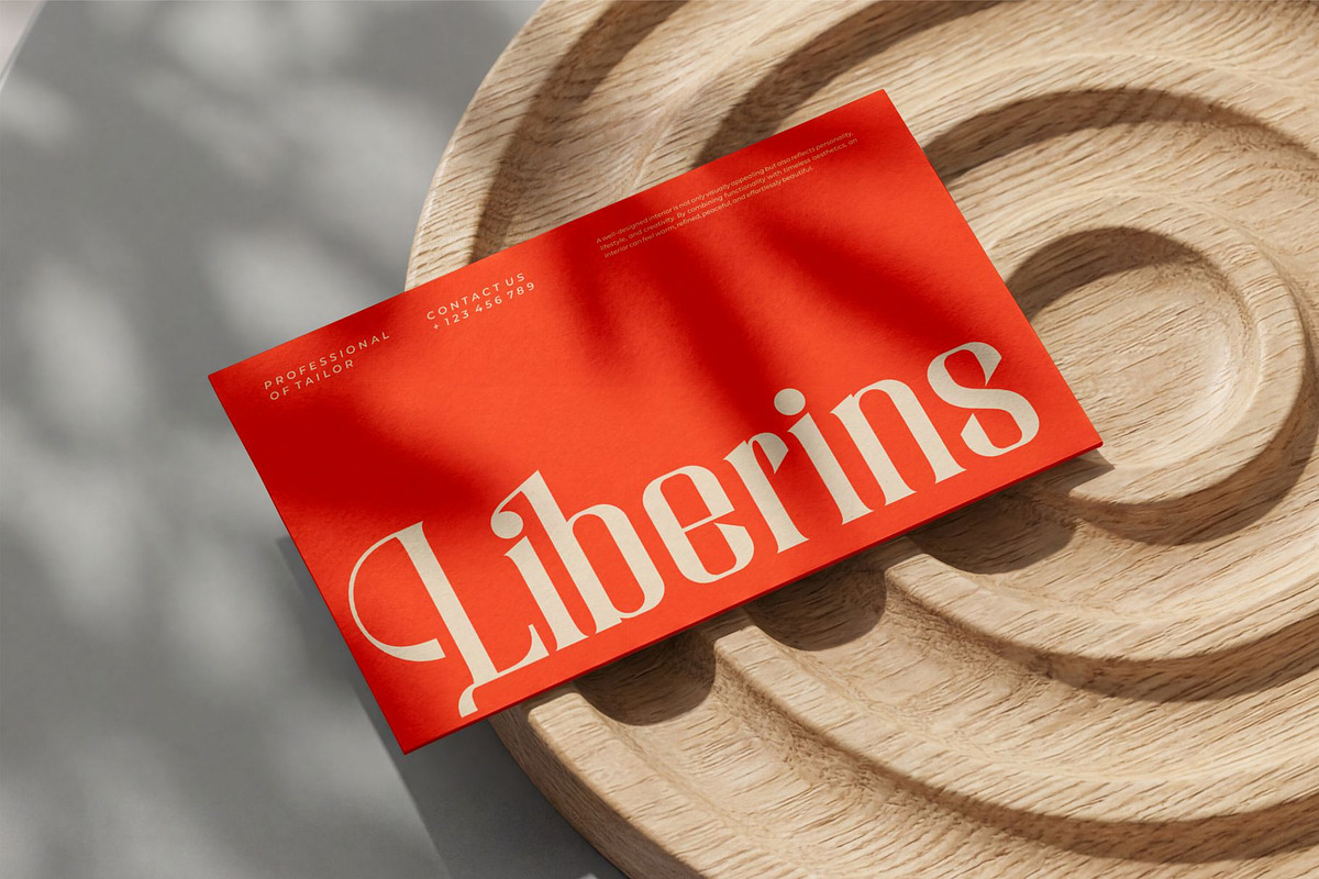Riledaz || Condensed Serif Font, a Serif Font by Ermedia Studio (Photo 7 of 10)