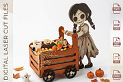 Halloween Candy Box Laser Cut Bundle, an Object Graphic by WoodoraCut (Thumbnail 4 of 14)