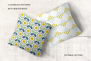 Scandinavian patterns, a Pattern Graphic by ItsDianaDesign (Thumbnail 2 of 5)
