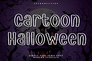 Cartoon Halloween, a Script Font by InermediaSTUDIO (Thumbnail 1 of 7)