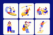 Travel illustration Art, a Person Illustration by Vectors Market (Thumbnail 9 of 9)