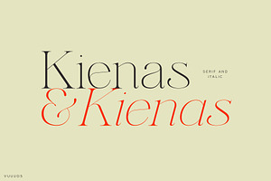 Kienas Font