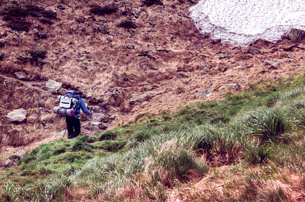 ascent of a tourist, a Sports & Recreation Photo by Eni_fly