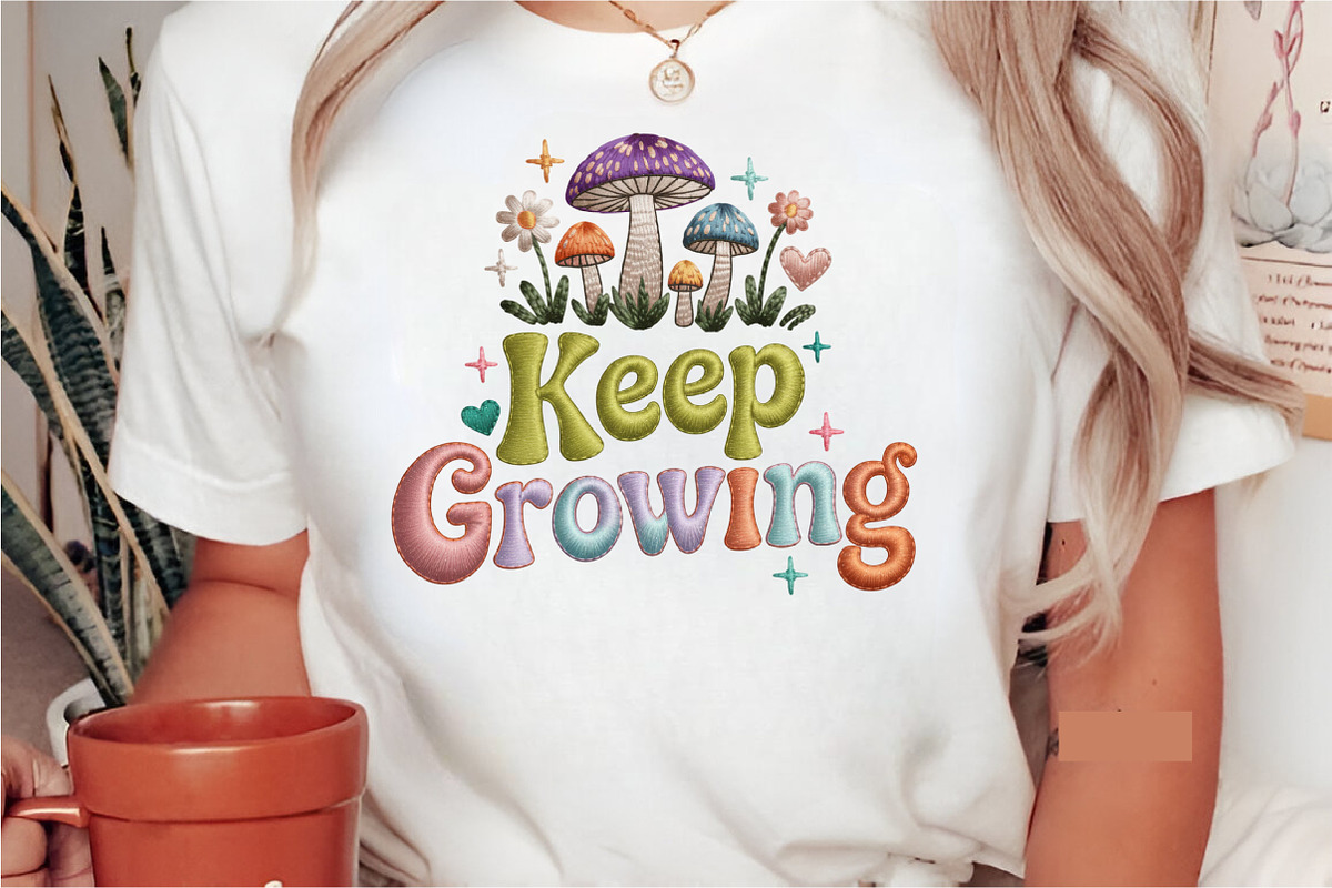 Keep Growing, Self Love Sublimation, an Illustration by Designking (Photo 5 of 6)