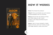Halloween Action Figures Bundle PNG, an Object Graphic by Nina Shaw (Thumbnail 5 of 18)
