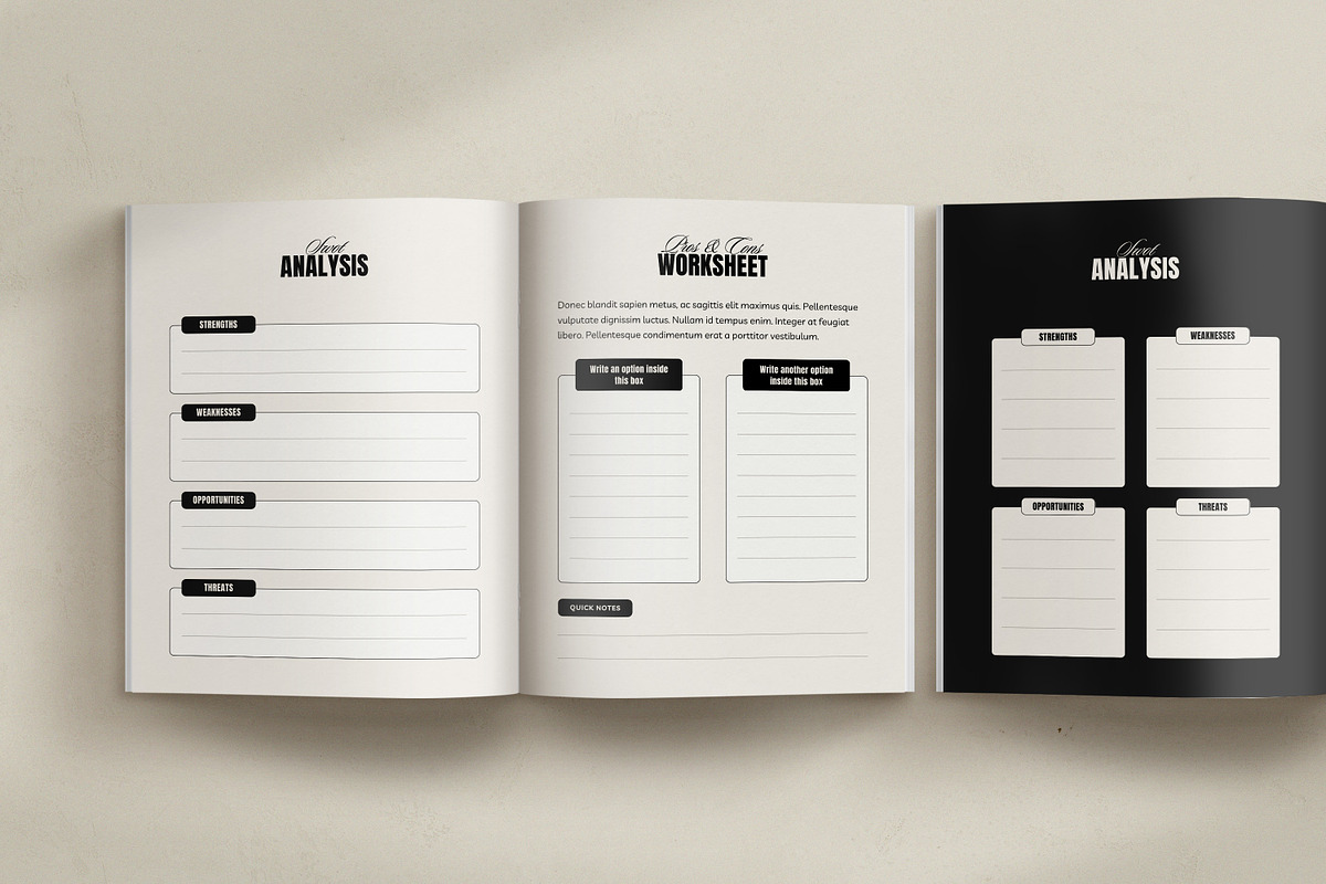 NOLE / Workbook Creator Kit, a Magazine Template by Wildnun Studio (Photo 19 of 31)