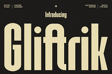 Gliftrik - Condensed San Serif
