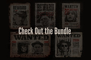 Old Wild West Wanted Poster Template, a Presentation Template by Giallo (Thumbnail 7 of 14)