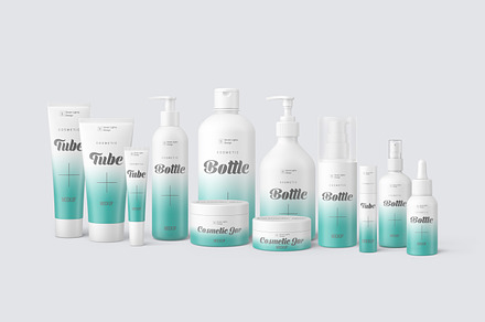 Cosmetic Mockup Set, a Mask Mockup by Seven Lights