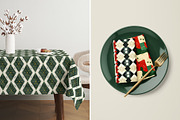 Christmas Abstract Patterns - part 1, a Pattern Graphic by Ninterints (Thumbnail 15 of 19)