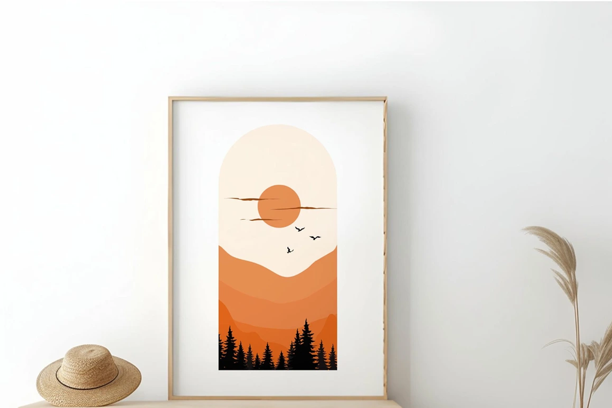 Boho Landscape Graphics Collection, a Decorative Illustration by Adora ARTS (Photo 9 of 13)