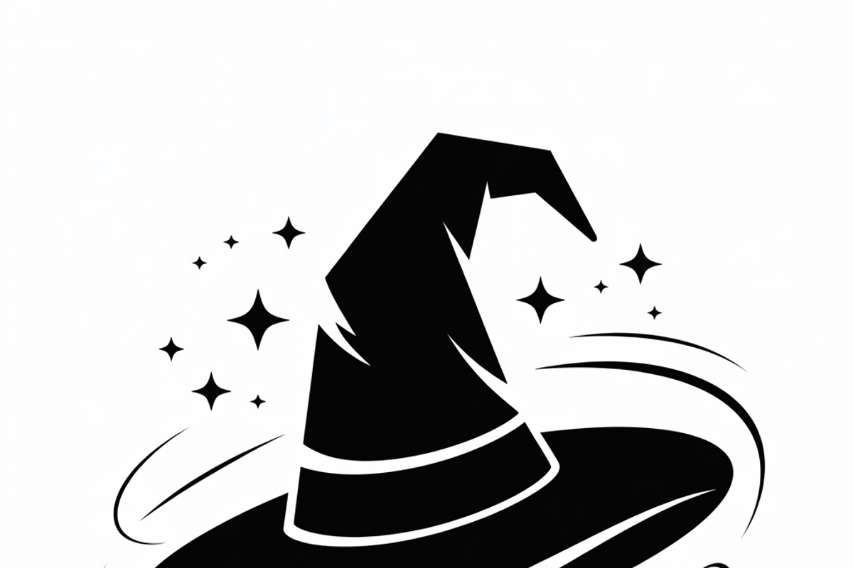 Halloween witch hat designed, an Illustration by Amazin_art (Photo 16 of 21)