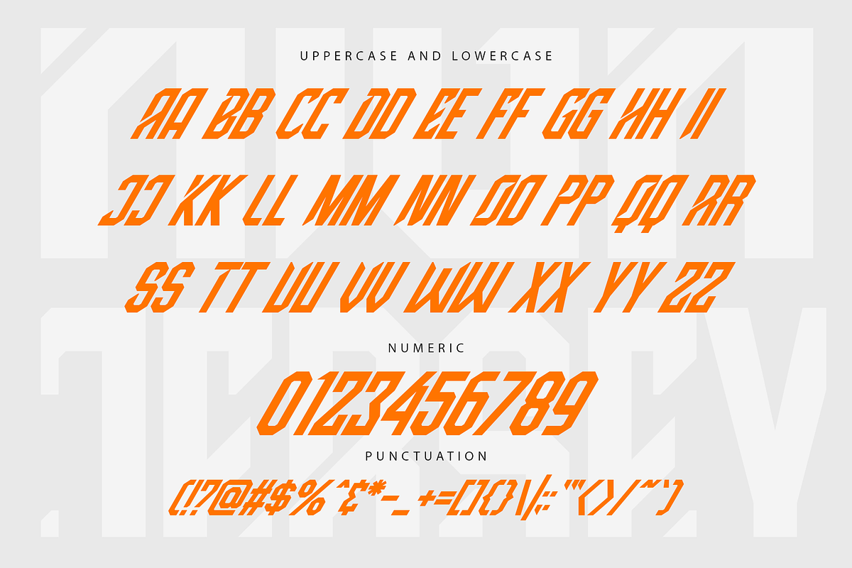 High Jersey - Modern Decorative Font, a Serif Font by overlaytemplates (Photo 5 of 7)