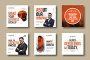Business Social Media Post Template, a Social Media Template by MightyDesign (Thumbnail 1 of 8)
