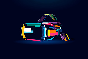 Virtual Reality Helmet, Abstract