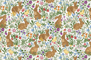 Mille-fleurs. Happy Easter, a Decorative Illustration by olga.korneeva (Thumbnail 13 of 15)