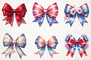 4th Of July Coquette Bow Sublimation, a Seasonal Illustration by RobertsArt (Thumbnail 4 of 7)