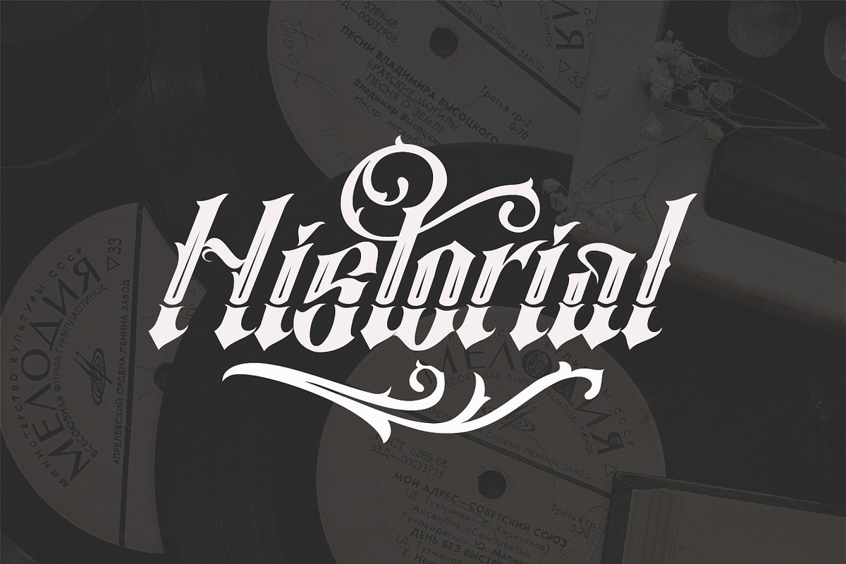 Konstan Tatto Font, a Blackletter Font by Flawless And Co (Photo 3 of 12)