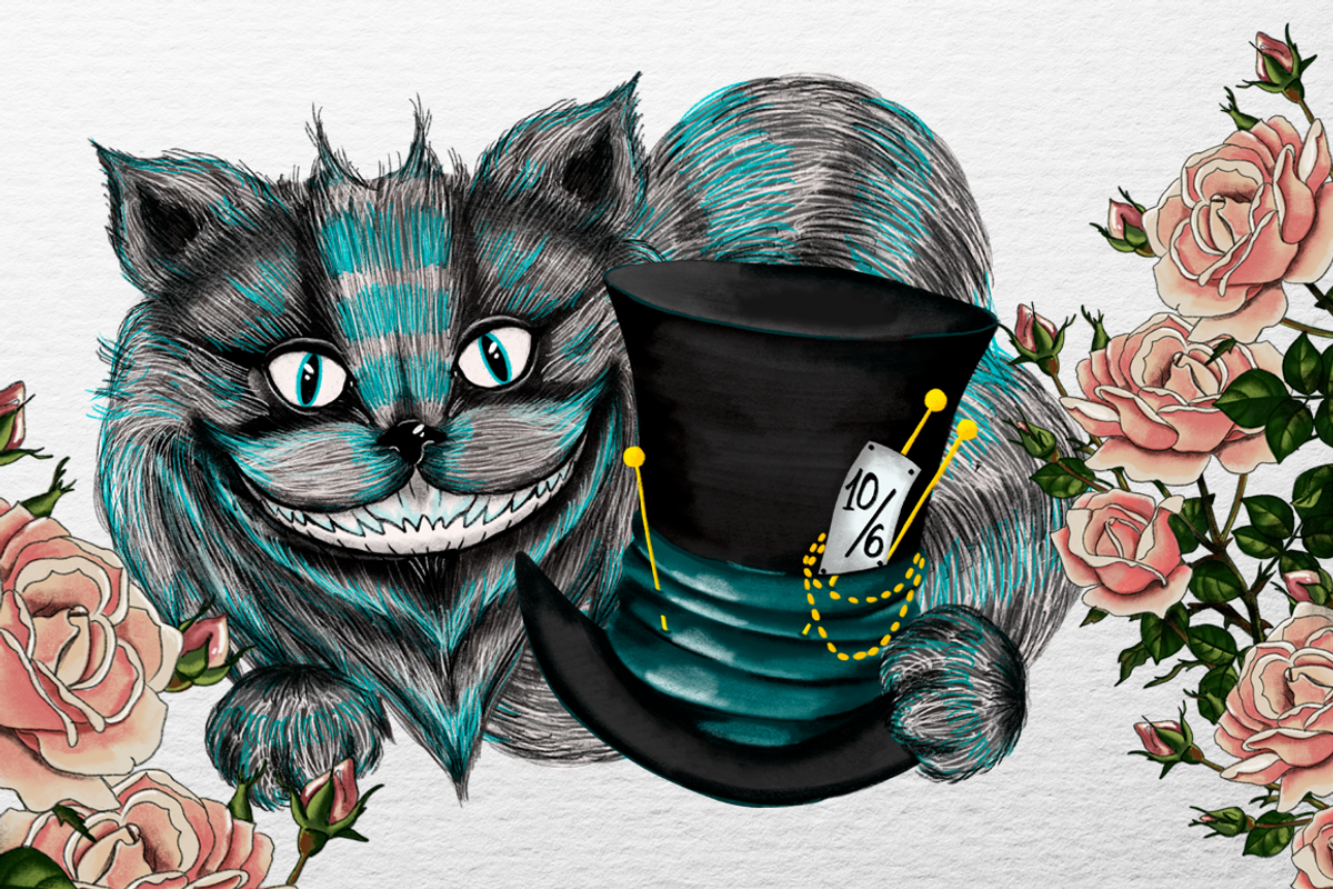 Alice in Wonderland. Png & Psd, an Animal Illustration by Kseniia (Photo 7 of 7)