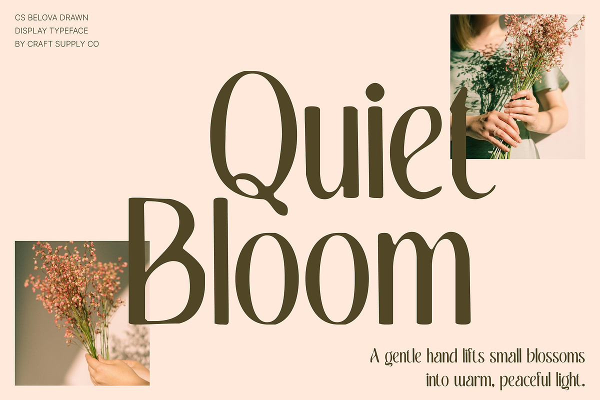 CS Belova Drawn, a Serif Font by Craft Supply Co. (Photo 6 of 8)