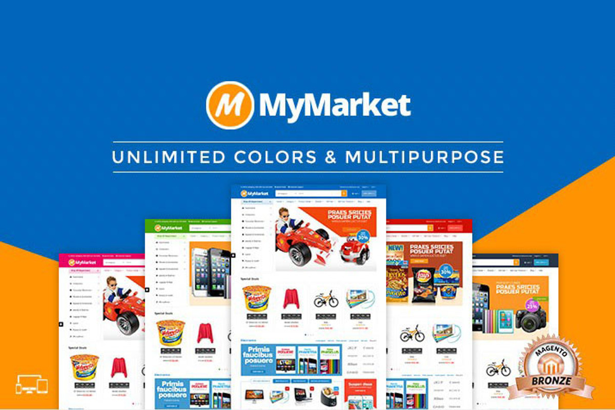 MyMarket - Supermarket Magento Theme, a Websites & App Template by giao.trinh (Photo 1 of 5)