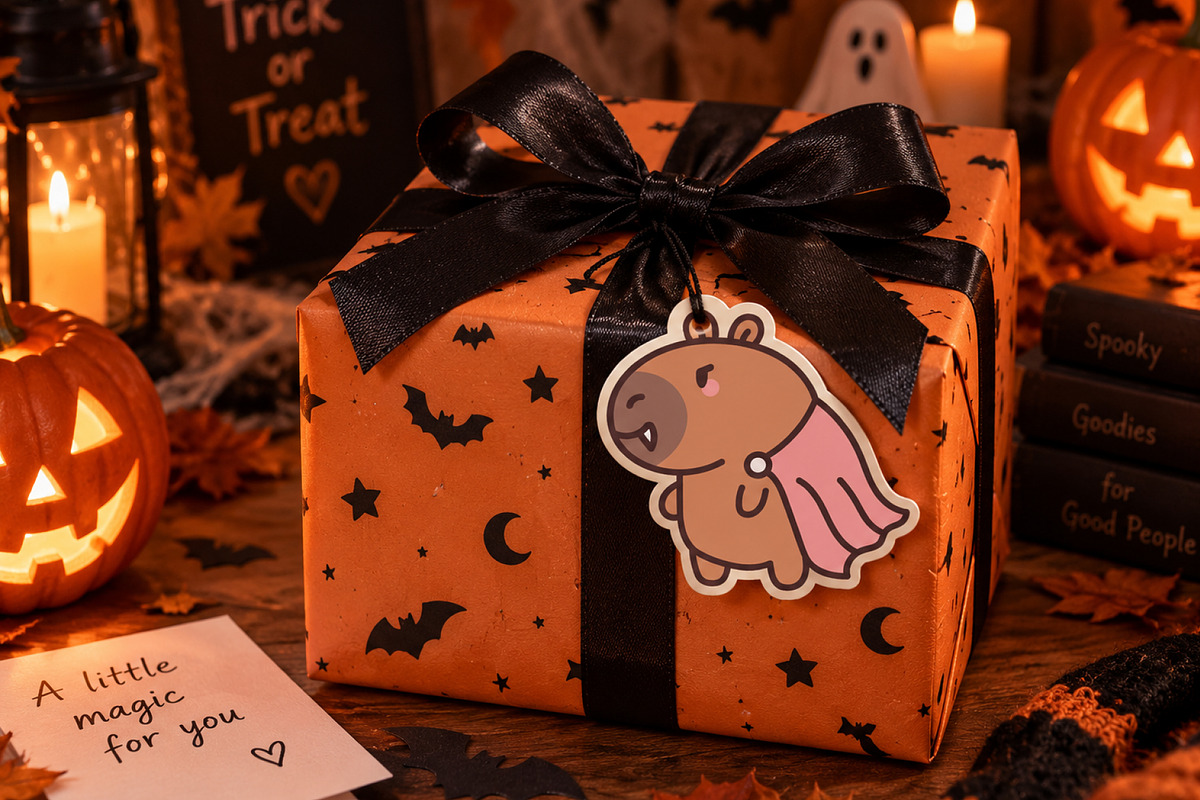 Halloween Capybara Clipart, a Seasonal Illustration by Palau (Photo 2 of 9)