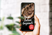 Rugani Payne - Textured Brush Font, a Script Font by StringLabs (Thumbnail 4 of 12)