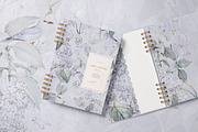Lilac Pastel Spring Flower Pattern, a Pattern Graphic by paper aesthetic (Thumbnail 3 of 8)