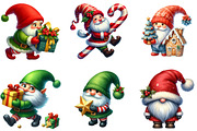 Free Green Christmas Gnome Steal, an Illustration by DreamArtGraphic (Thumbnail 4 of 5)