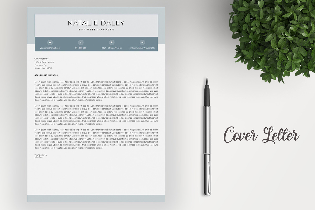 Resume Template | CV + Cover Letter, a Resume Template by SalientResume (Photo 4 of 5)