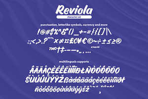 Reviola Bold Script