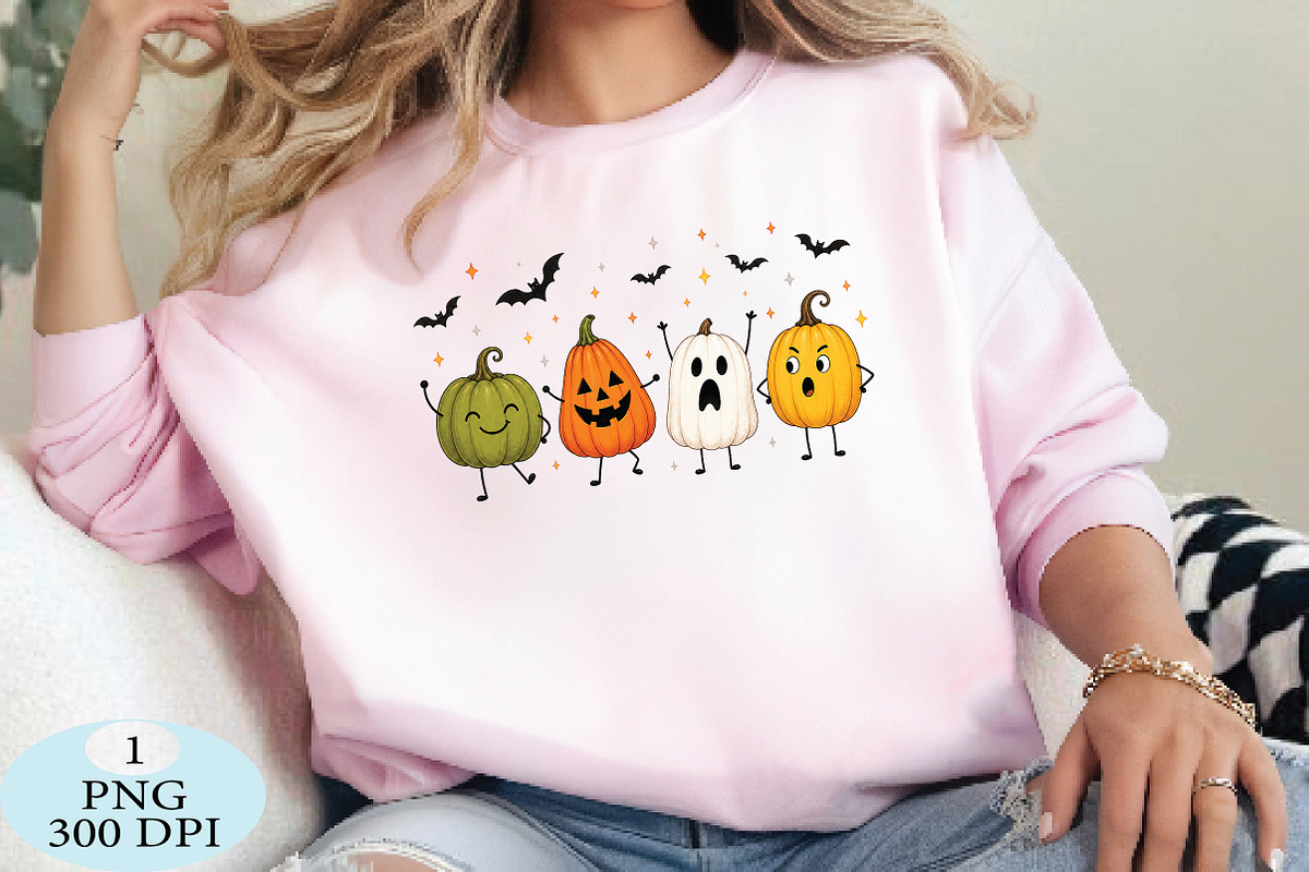 Cute Halloween Pumpkin PNG, a Seasonal Illustration by Daily.Designs (Photo 3 of 5)