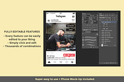 Instagram Editable Template, a Social Media Template by RyanBowlesDesign (Thumbnail 2 of 3)