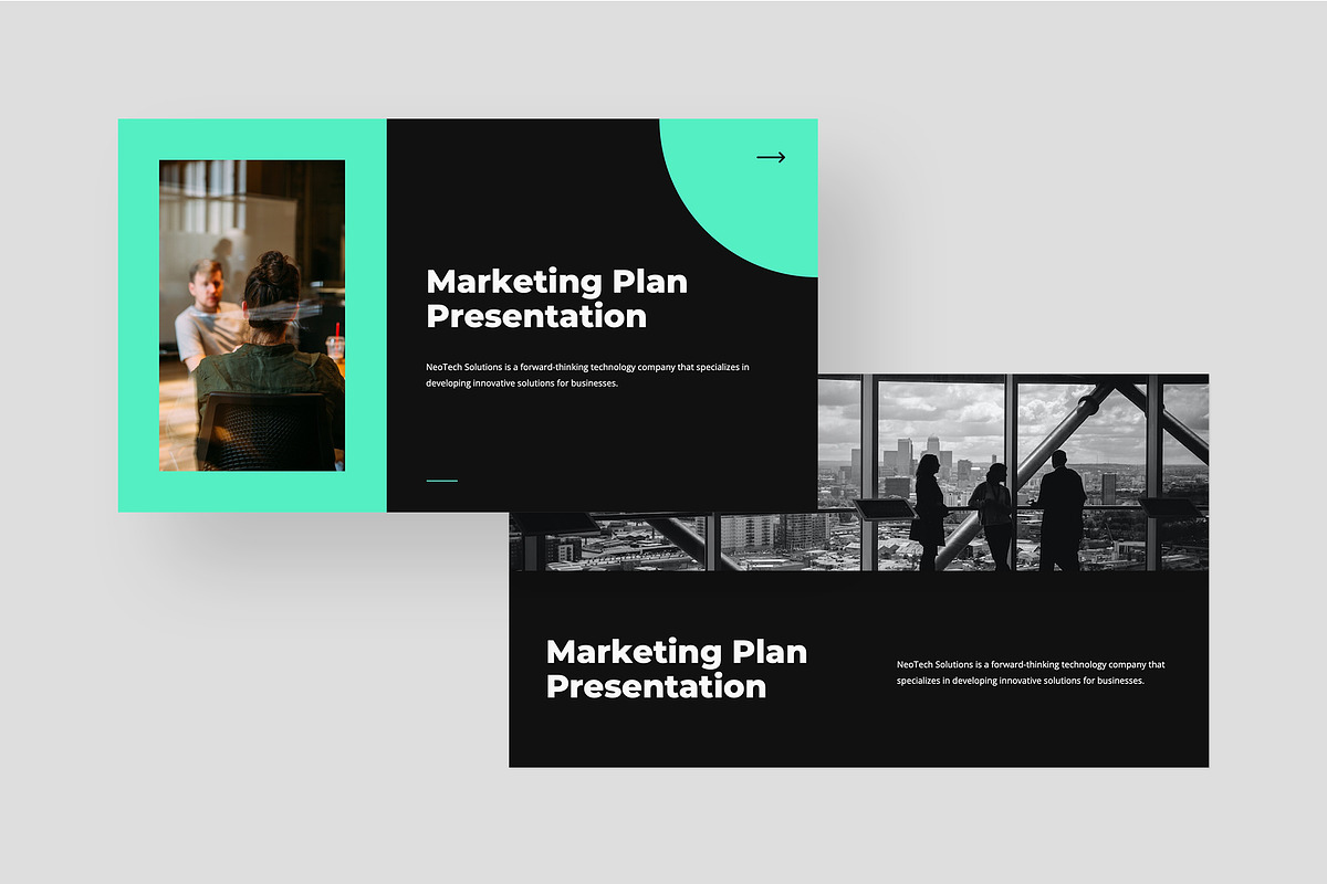 Marketing Plan PowerPoint Template, a Presentation Template by Gaize (Photo 2 of 17)