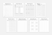 Ultimate Planner Bundle Pack Vol.98, a Stationery Template by MNT-Creator (Thumbnail 7 of 10)