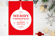 Christmas Tree Ball Postcards, a Print Template by McLittle Stock (Thumbnail 3 of 3)