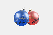 Christmas Ball Mockup, a Product Mockup by DSNA Mockup (Thumbnail 2 of 7)