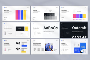 OUTCRAFT / Brand Guidelines Template