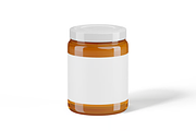Mason Jar Mockup - Label & Lid View, a Cups & Container Mockup by graphicsauce (Thumbnail 4 of 4)
