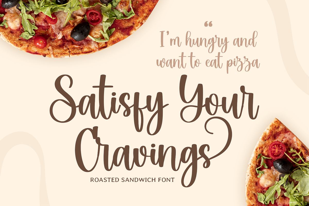 Roasted Sandwich, a Script Font by Mozatype (Photo 6 of 10)
