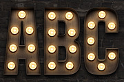 Marquee: Light Bulb Sign Letters, an Object Graphic by Medialoot (Thumbnail 6 of 6)