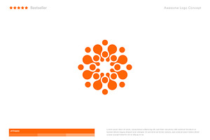 Sun Logo Template