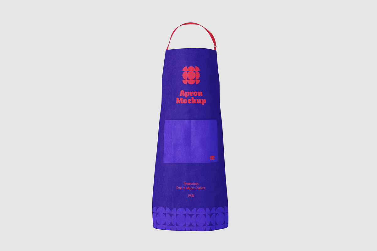 Apron Mockup, an Apparel Mockup by artimasa
