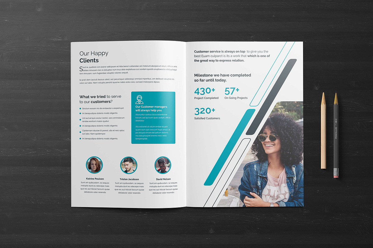 Company Profile Business Brochure, a Brochure Template by Divergent Studio (Photo 8 of 8)