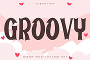 Groovy, a Script Font by FreshTypeINK (Thumbnail 1 of 7)