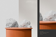5 Podium with Transparent Background, a Background Graphic by faustudio (Thumbnail 7 of 7)