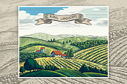 Rural landscapes., a Food Illustration by Countryside life (Thumbnail 5 of 7)