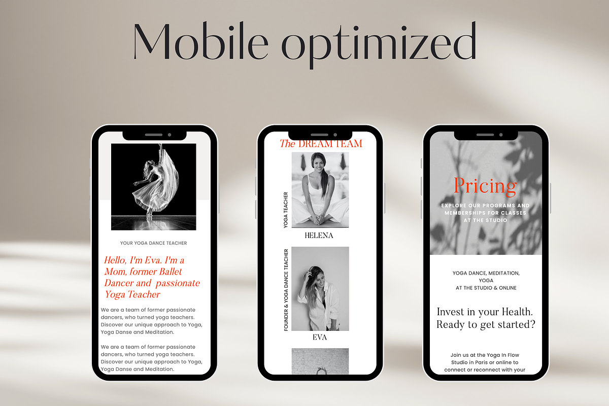 Showit Website Template I Samsara, a Websites & App Template by YogaBizLab (Photo 3 of 6)